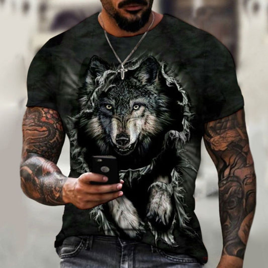 Camiseta con estampado digital 3D - FIRUSHOP