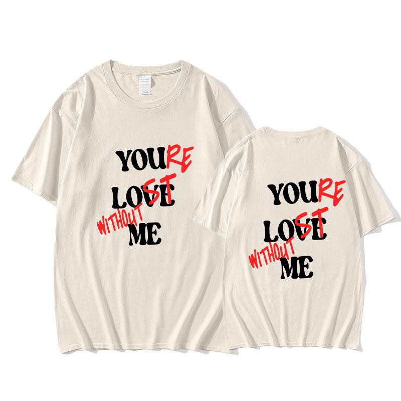 Camiseta unisex con letras "You Love Me" - FIRUSHOP