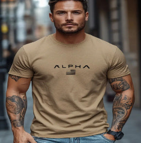 Camiseta deportiva de manga corta para hombre - FIRUSHOP